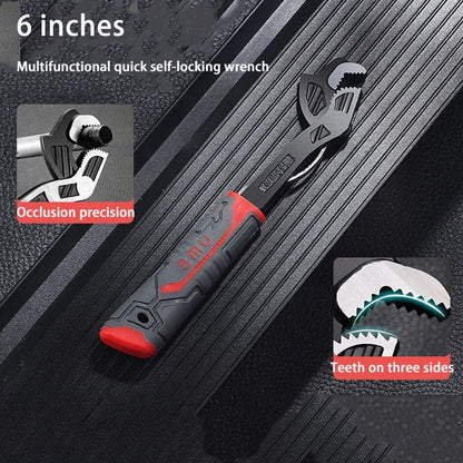 ⏳Time-Limited Special ⏰ Industrial Grade Multifunctional Self-locking Pipe Wrench Tool