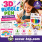 ⏳Time-Limited Special⏰ DIY Bubble Magic Drawing Pens – 3D Puffy Art, Kid Gift 🎁