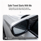 ⏳Time-Limited Special ⏰ Carbon Fiber Rain Eyebrow — Clear Rearview Mirror in Rain