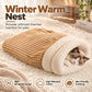 ⏳Time-Limited Special⏰Winter Warm Semi-Enclosed Pet Sleeping Bag
