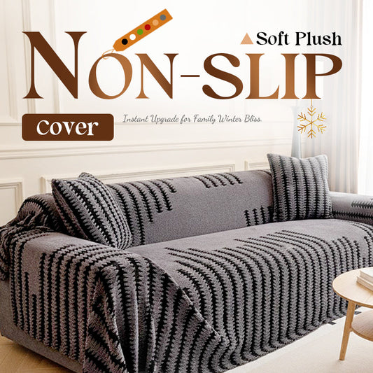 ⏳Time-Limited Special⏰💥Soft Plush Non-Slip Couch Cover