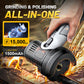 ⏳Time-Limited Special ⏰🔧 12V Cordless Mini Angle Grinder – 3 in 1 Cut Grind Polish, DIY Compact Tool ✨