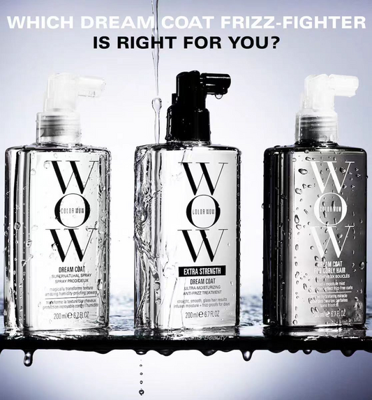 Moisture-Resistant Shine Curl-Defining Spray