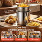 🔥Hot Sale 50% OFF🔥304 Stainless Steel Multifuntional Fryer