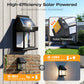 ⏳Time-Limited Special ⏰Solar Wall Light with Motion Sensor – Weatherproof, Auto On/Off, Easy Install for Garden & Pathway 🌟