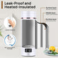 ⏳Time-Limited Special ⏰✨ 500ml Portable Travel Electric Kettle – 4-Stage Temp Control 45°C-100°C with Live LED Display, Rapid 5-Min Boiling, 12H Keep Warm, 360° Leak-Proof Sealing & Double-Layer Anti-Scald Shell – 520g for Hotel Office Travel ✈️