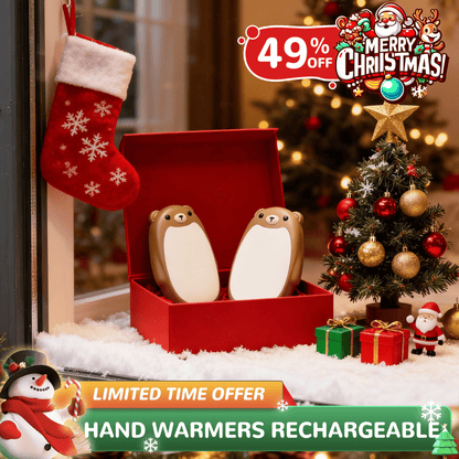 ⏳Time-Limited Special ⏰ Rechargeable Bear Hand Warmers – Instant Cosy Warmth, Anywhere! 💚🎁