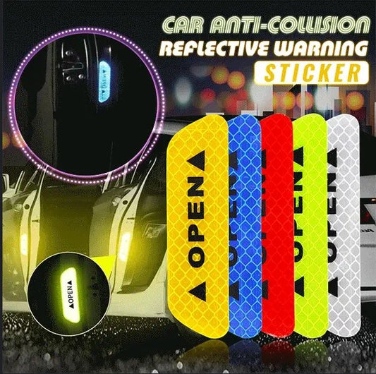 ⏳Time-Limited Special ⏰ Car Reflective Stickers – Weatherproof & Easy to Apply for Better Night Visibility 💡✨