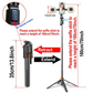 ⏳Time-Limited Special ⏰ 180cm  Selfie Stick – 360° Auto Follow Phone Tripod with Fill Light, 4-Axis Anti-Shake for Live Streaming & Video Shooting