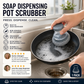⏳Time-Limited Special ⏰Scrubber Brush ! Built-in soap, non-scratch & ergonomic. Clean pots easily – grab yours! ✅