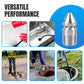 ⏳Time-Limited Special ⏰ Rotary High-Pressure Sewer Jetting Nozzle – Forward & Rear Jets, Stainless Steel, 1/4" & 3/8" Options 🛠️