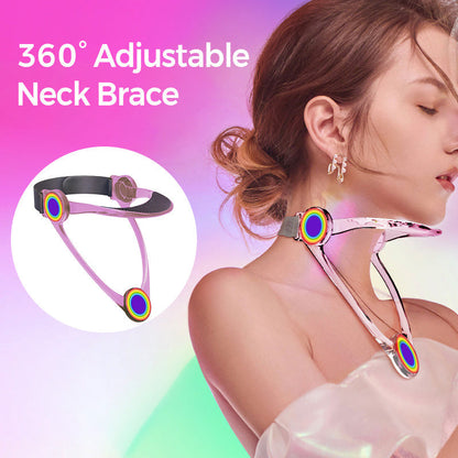 ⏳Time-Limited Special⏰360° Adjustable Neck Brace – Relieves pain & tension, corrects forward head posture. Breathable foam, fits all. Office & travel ready! 🧠✨