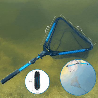 ⏳Time-Limited Special⏰Floating Triangle Fishing Net - Foldable & Extendable