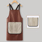 ⏳Limited-time 50% off⏰Cross-Back Waterproof Apron with Detachable Hand Towel🛡️💦