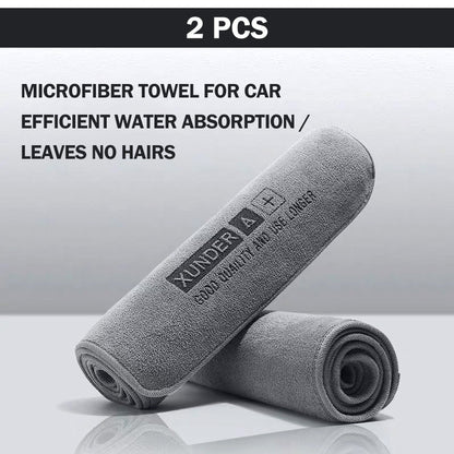 ⏳Time-Limited Special⏰Microfiber Towel for Car - Effective Water Absorption & Leaves No Trace