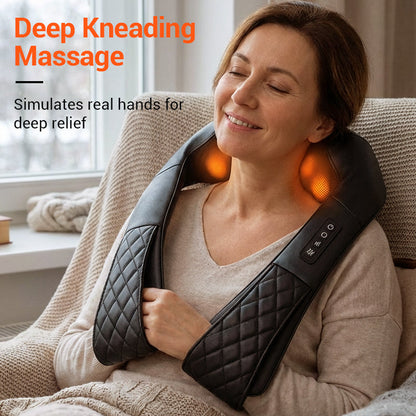 ⏳Time-Limited Special⏰Cordless Neck & Shoulder Massager with Heat