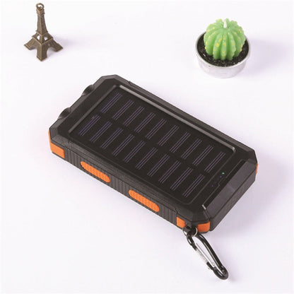 ⏳Time-Limited Special⏰⚡ Portable Solar Power Bank – Solar Powered Charger with Dual LED Flashlights 🔋