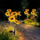 🌻☀️ LIMITED-TIME OFF! 3-Head Solar Sunflower Garden Light – Realistic Petals, IP65 Weather Resistance & Warm White Glow ✨