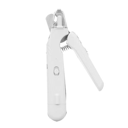 ⏳Time-Limited Special⏰Safe 2-in-1 LED Pet Nail Clipper & Grinder – Sharp Stainless Blade, Anti-Splash Guard & Quiet Motor – Gentle Grooming for Dogs & Cats 🐶