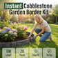🌼🍀Best Seller in summer 50% Off🔥Easy Install Cobblestone Garden Border - 5M Edging Kit