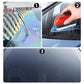 Auto Oil Film Cleaning Brush with 100ml Refill Liquid - 4PCS/Set
