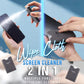 ⏳Time-Limited Special⏰ 2-in-1 Screen Cleaner & Microfiber Cloth – Spray & Wipe, No Residue, Portable 🧽