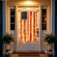 Rustic Patriotic Fabric Flag for Home Decor