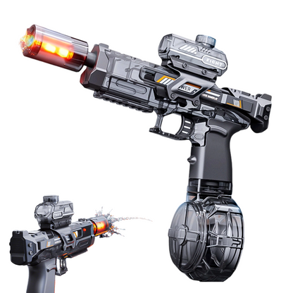 🔫 LIMITED-TIME 50% OFF! ✨ Electric High Pressure Water Gun – Light-Up, Rechargeable, Powerful 🔦