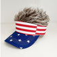 Novelty Wig Baseball Cap