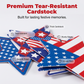 Patriotic Hanging Swirls & Banner Decorations