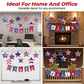 Patriotic Hanging Swirls & Banner Decorations