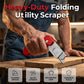 🔧 50% OFF NOW! ⏰ Multi-Functional Heavy Duty Scraper – Sharp blade & ergonomic grip – Perfect for removing stickers, paint or adhesives – durable and versatile 🛠️✨