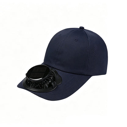 📢📢50% OFF !! ⏰Outdoor Breathable Baseball Cap with 3-Speed Fan Solar