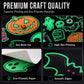 📢📢50% OFF !! ⏰ Light Up Your Halloween Look! Glow-in-the-Dark Temporary Tattoos | Waterproof & Fun Party Accessories
