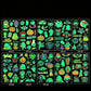 📢📢50% OFF !! ⏰ Light Up Your Halloween Look! Glow-in-the-Dark Temporary Tattoos | Waterproof & Fun Party Accessories