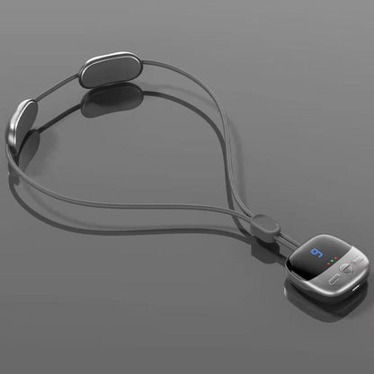 ⏳Time-Limited Special⏰ Pendant Neck Massager – wearable design, 3 heat levels & 9 intensities melt away stiffness. No more painkillers – gentle electrical pulses relax deep neck muscles naturally! 🔥💚