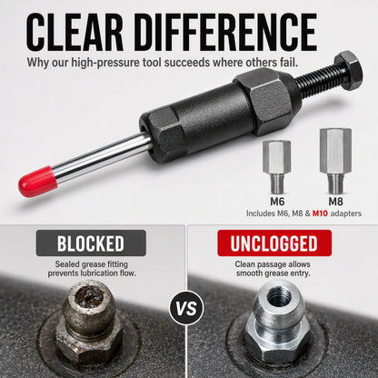 ⏳Time-Limited Special ⏰Heavy Duty Grease Fitting Cleaner Tool~~