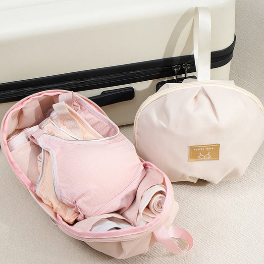 ⏳Time-Limited Special ⏰ Portable Underwear Storage Bag – Travel Compact Lingerie Organizer Pouch, Waterproof & Dust Proof, Separates Bras Panties Socks for Suitcase Packing
