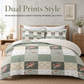 ⏳Time-Limited Special⏰ All Season Brushed Floral Bedding Set – Soft, Reversible, Decorative ✨