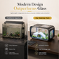 ⏳Time-Limited Special ⏰🐟 Transparent Panoramic Desktop Fish Tank – Crystal-Clear AS Material, Dual-Function Top Lid & Impact-Resistant Build