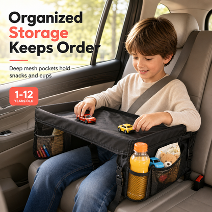 ⏳Time-Limited Special⏰🚗🎨Kids Back‑Seat Travel Activity Tray | Keep Children Occupied On Long Road Trips✏️