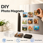 ⏳Time-Limited Special⏰ Clear Acrylic DIY Fridge Magnet Kit – Turn Photos, Drawings & Little Memories Into Custom Fridge Magnets, A Fun Craft Activity for Home & Gifting 🧲