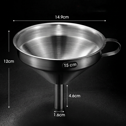 ⏳Time-Limited Special⏰Stainless Steel Filter Funnel – Kitchen & Lab Multi-Use ✨