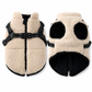 ⏳Time-Limited Special⏰Warm Winter Dog Coat with Reflective Strips and Harness for Small and Medium Dogs🐶❄️