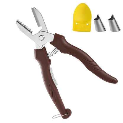⏳Time-Limited Special⏰2-in-1 Chestnut Shear – Dual-Edge, Labor-Saving, Safe