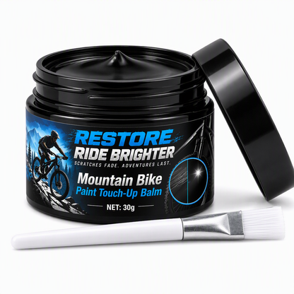 ⏳Time-Limited Special⏰Bicycle Frame Paint Touch-Up Paste with Brush for Mountain Bike Scratch and Wear Repair