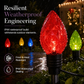 ⏳Time-Limited Special⏰ Solar Powered 5 in 1 Diamond Facet Bulb Ground Stake Lights for Garden Courtyard Holiday Decoration