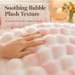 ⏳Time-Limited Special⏰!🛏Soft Rabbit Plush and Milk Velvet Fitted Sheet Mattress Cover Dustproof Mattress Protector