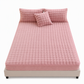 ⏳Time-Limited Special⏰!🛏Soft Rabbit Plush and Milk Velvet Fitted Sheet Mattress Cover Dustproof Mattress Protector