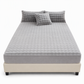 ⏳Time-Limited Special⏰!🛏Soft Rabbit Plush and Milk Velvet Fitted Sheet Mattress Cover Dustproof Mattress Protector